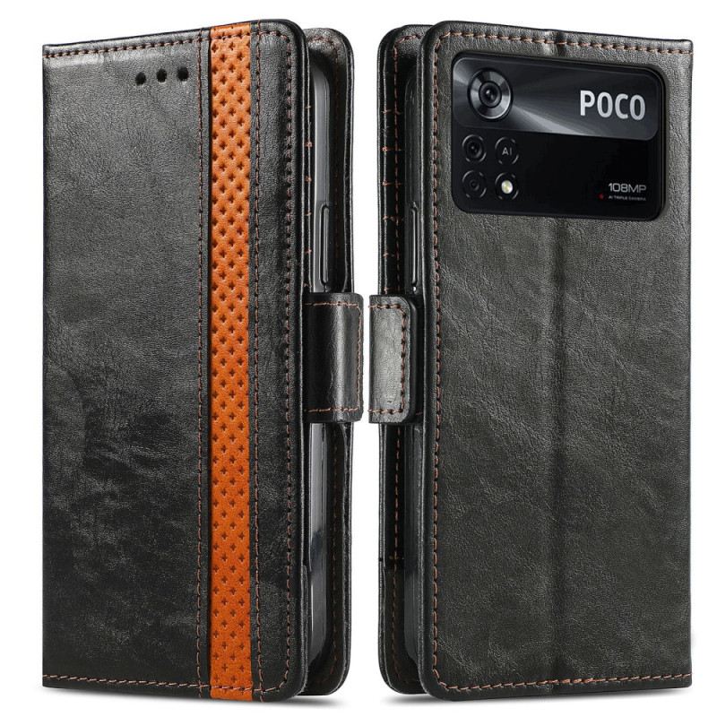 Flip Futrola Poco X4 Pro 5G Bicolor Vintage