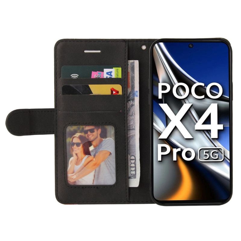 Flip Futrola Poco X4 Pro 5G Dvobojni Remen