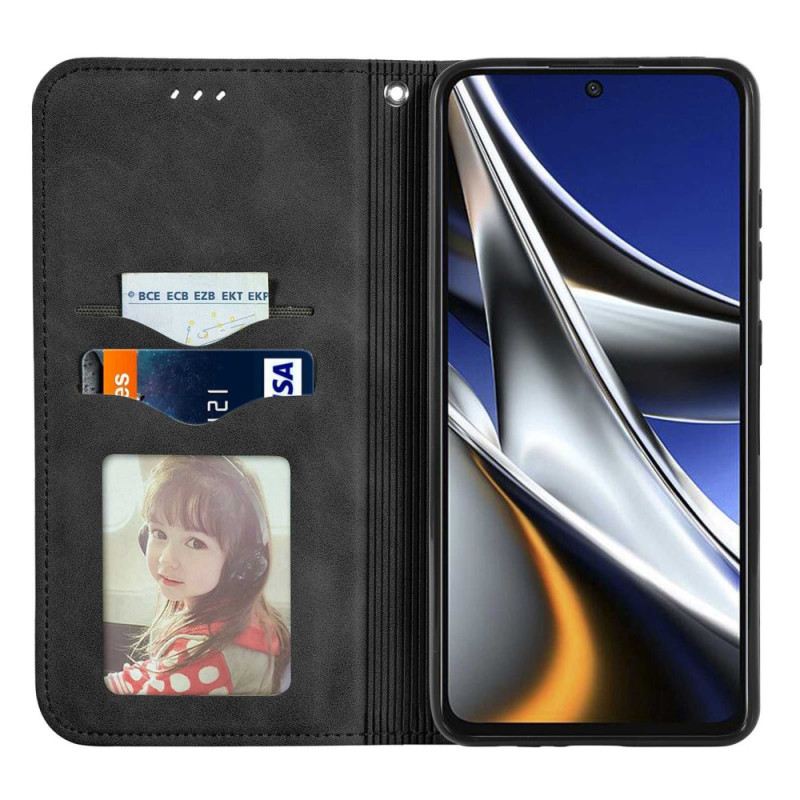 Flip Futrola Poco X4 Pro 5G Kožna Futrola Elegancija