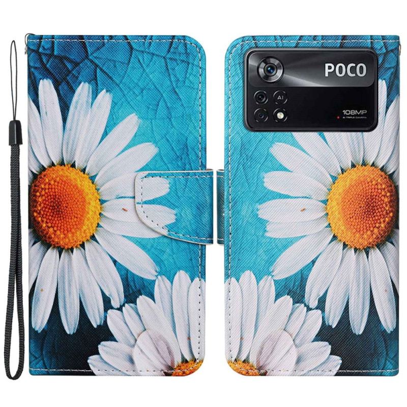 Flip Futrola Poco X4 Pro 5G Thong Daisies