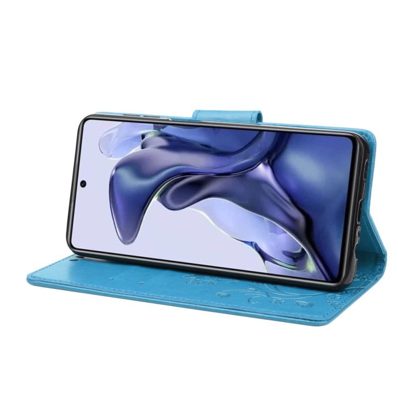 Futrola Poco X4 Pro 5G Cvjetne Tange Leptiri