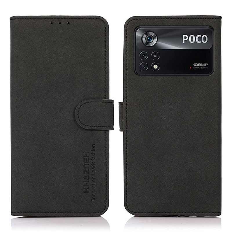 Futrola Poco X4 Pro 5G Khazneh Modni Efekt Kože