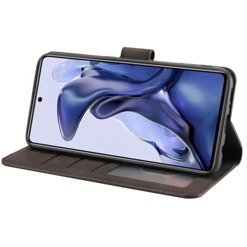 Kožna Futrola Poco X4 Pro 5G Kožni Stil S Remenom