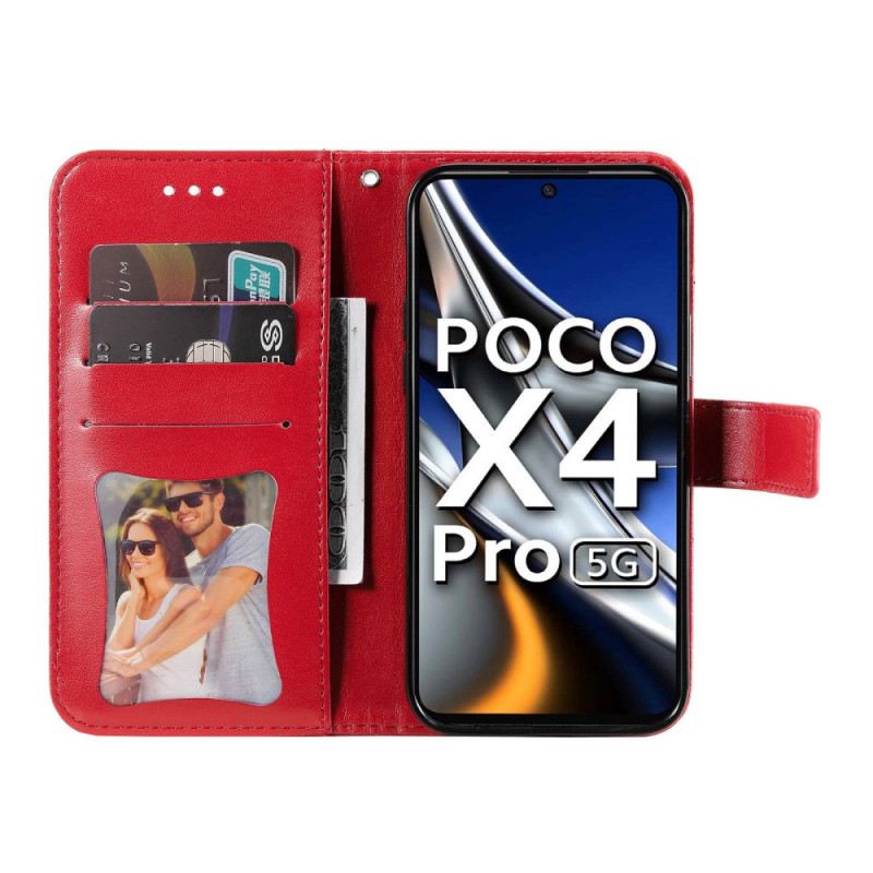 Kožna Futrola Poco X4 Pro 5G Mandala S Remenom