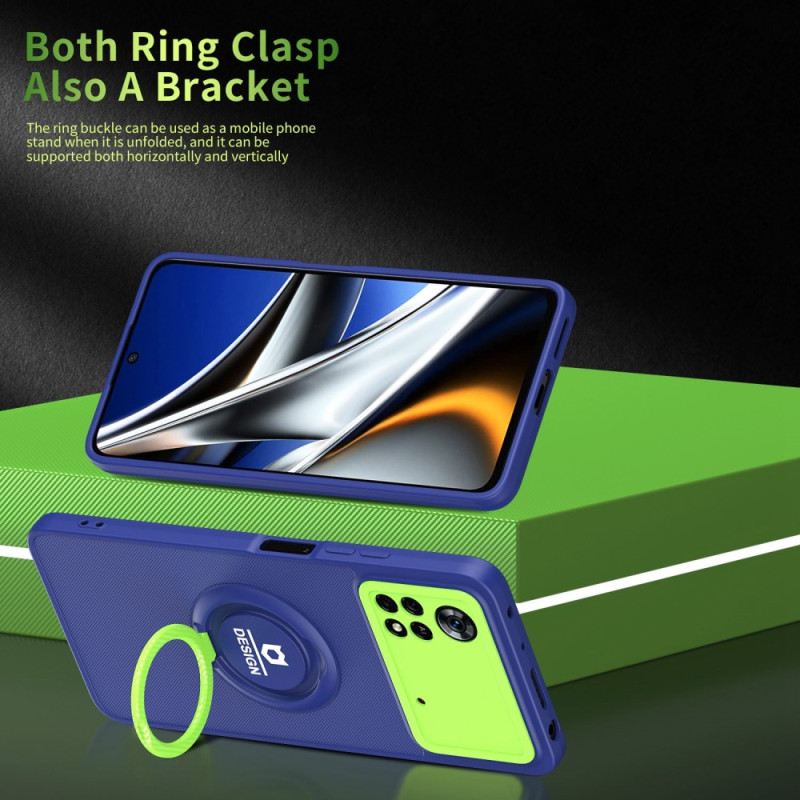 Maskica Poco X4 Pro 5G Dvobojni Prsten-potpora