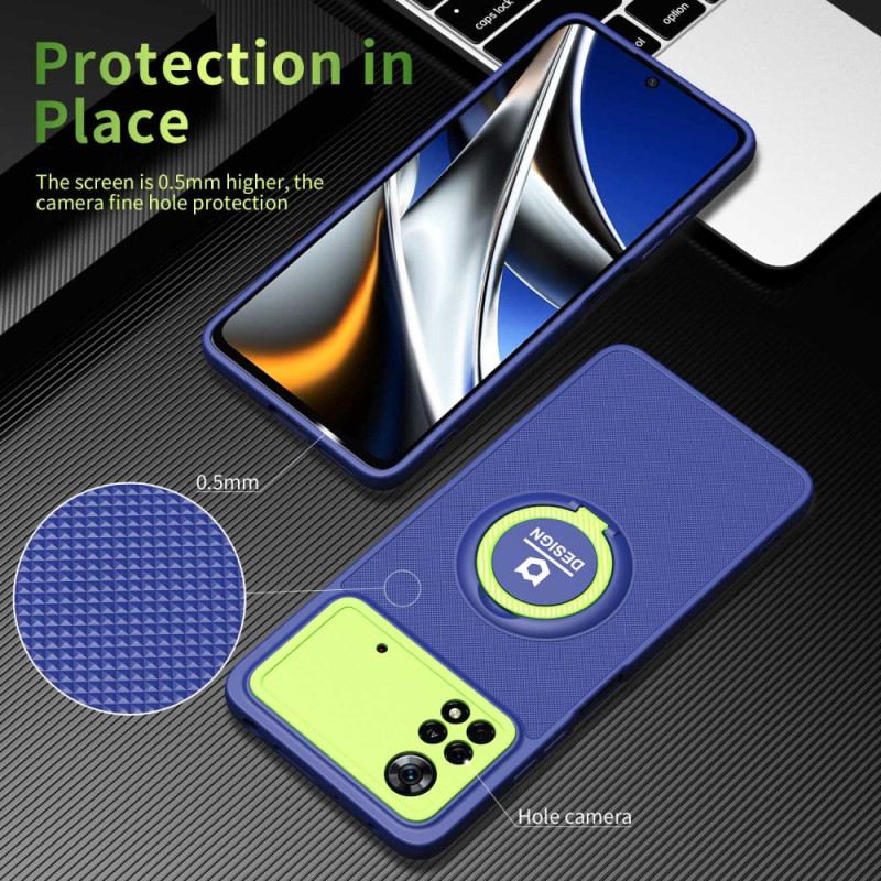 Maskica Poco X4 Pro 5G Dvobojni Prsten-potpora