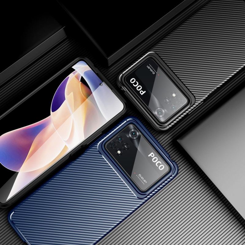 Maskica Poco X4 Pro 5G Fleksibilna Karbonska Vlakna