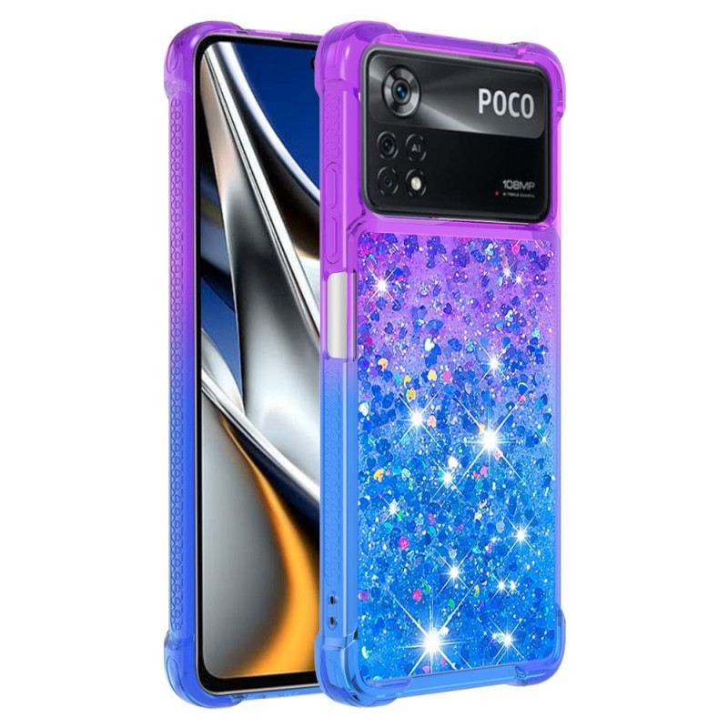 Maskica Poco X4 Pro 5G Šljokice U Boji