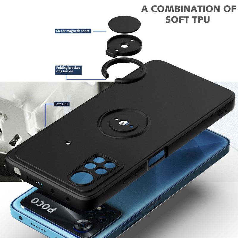 Maskica Poco X4 Pro 5G Ujedinjeni Prsten-nosač