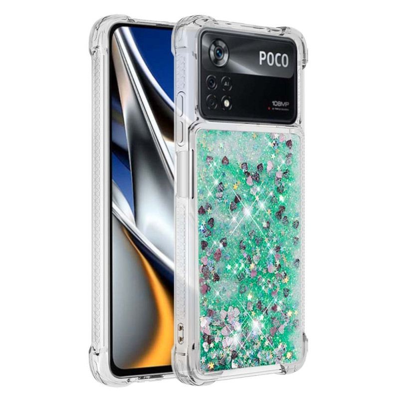 Maskica Poco X4 Pro 5G Želje Šljokice