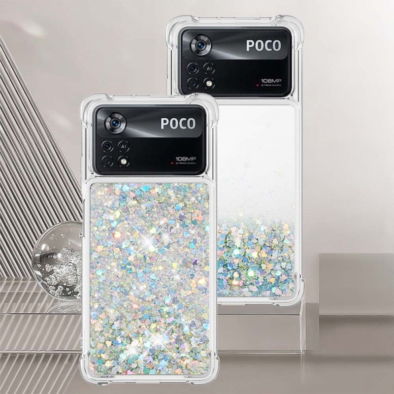 Maskica Poco X4 Pro 5G Želje Šljokice