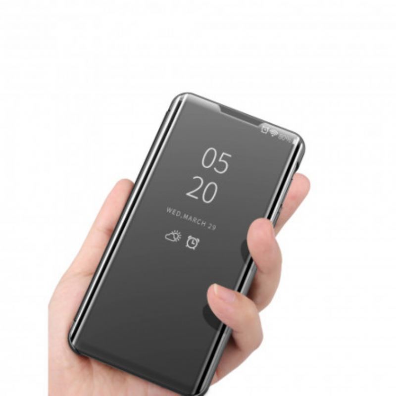 Maskica Xiaomi Mi Note 10 / 10 Pro Ogledalo I Umjetna Koža