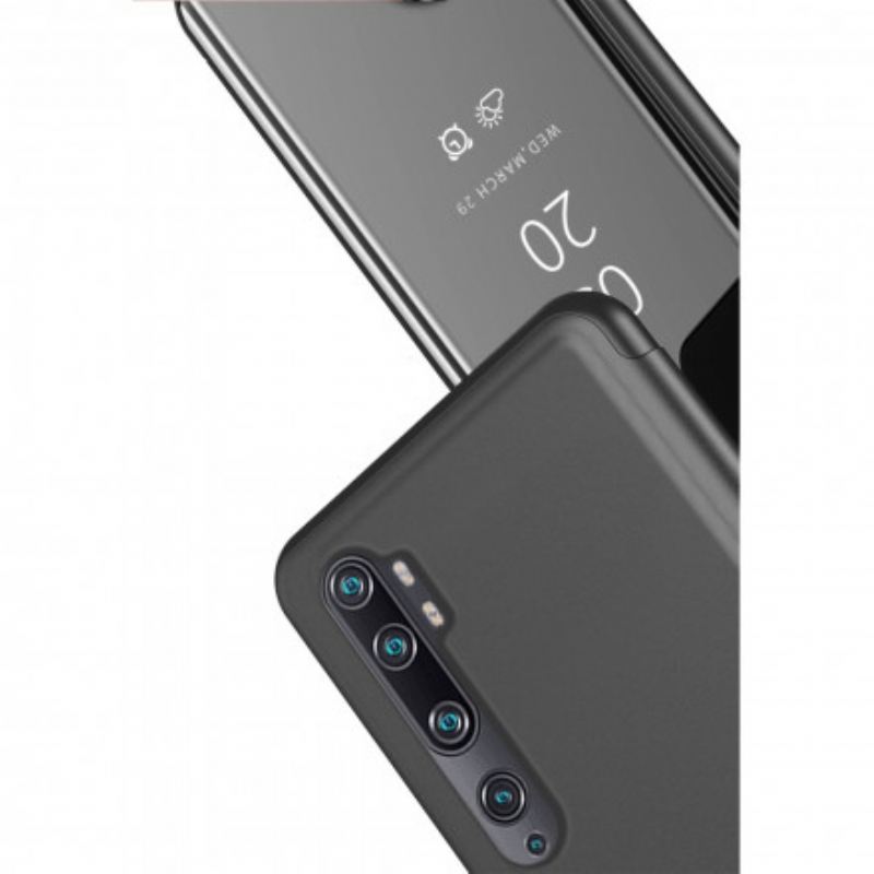 Maskica Xiaomi Mi Note 10 / 10 Pro Ogledalo I Umjetna Koža
