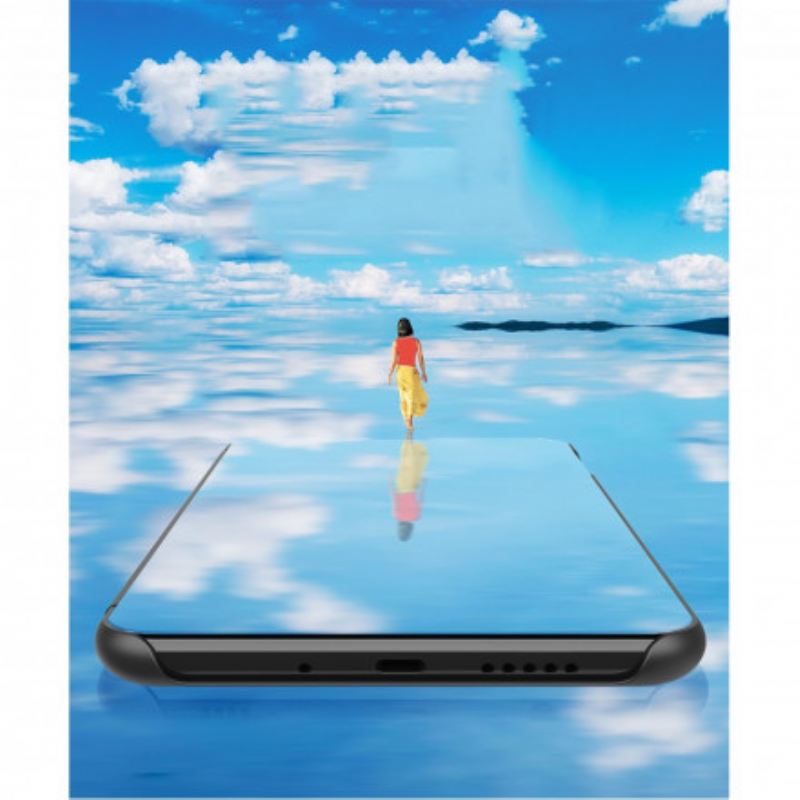 Maskica Xiaomi Mi Note 10 / 10 Pro Ogledalo I Umjetna Koža