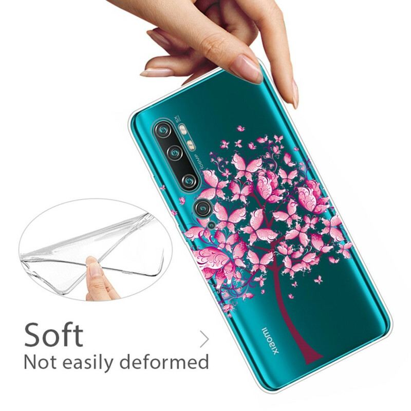 Maskica Xiaomi Mi Note 10 / 10 Pro Ružičasta Krošnja Drveta