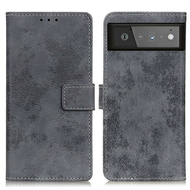 Futrola Google Pixel 6 Efekt Vintage Kože
