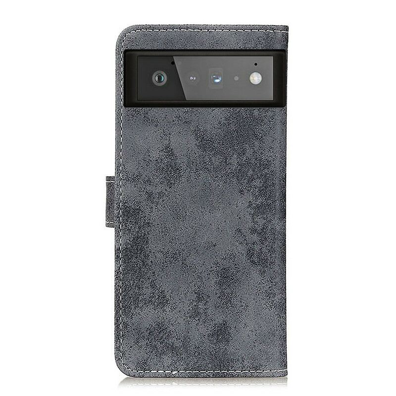 Futrola Google Pixel 6 Efekt Vintage Kože