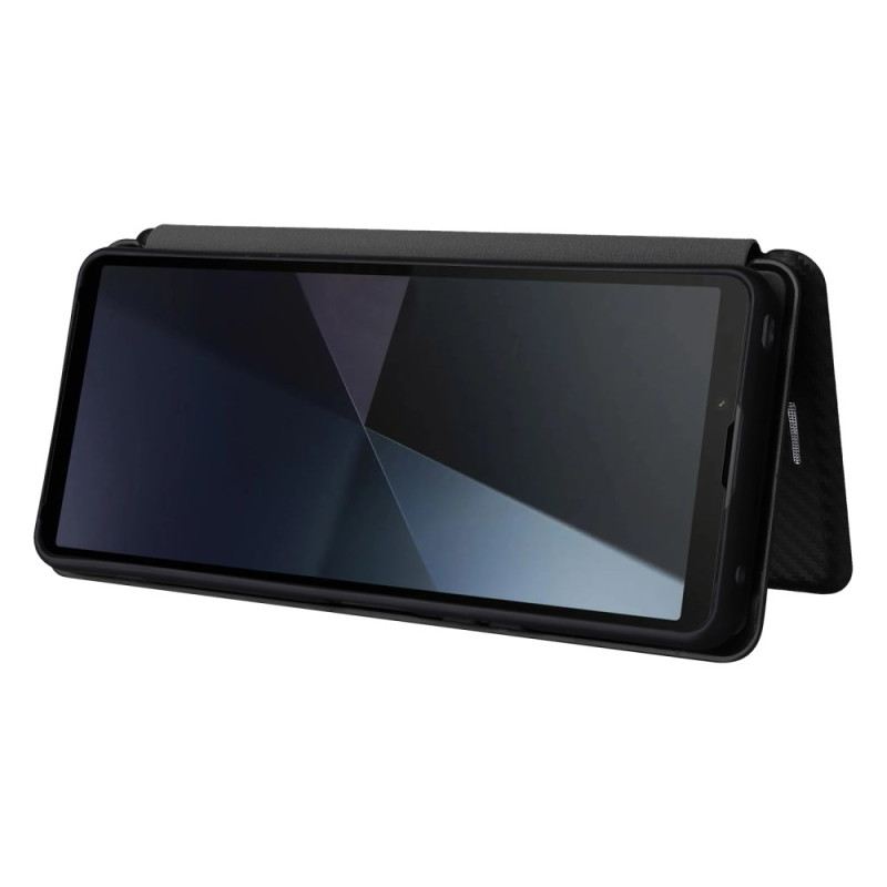 Flip Futrola Sony Xperia 10 Vi Karbonska Vlakna