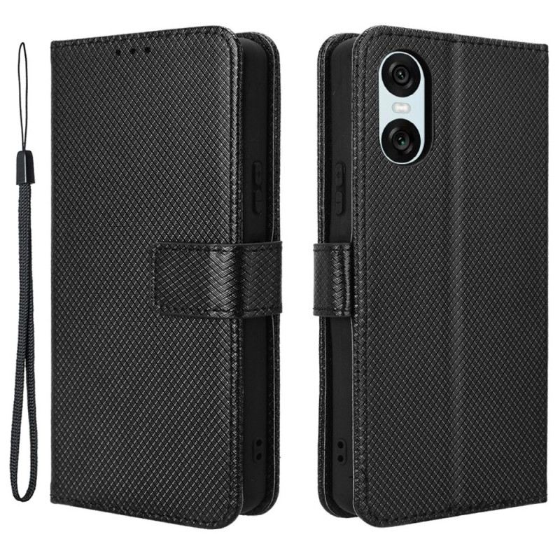 Kožna Futrola Sony Xperia 10 Vi Točke Remena
