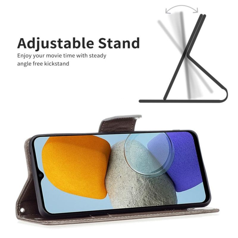 Futrola Samsung Galaxy M23 5G Remen S Otisnutim Leptirima