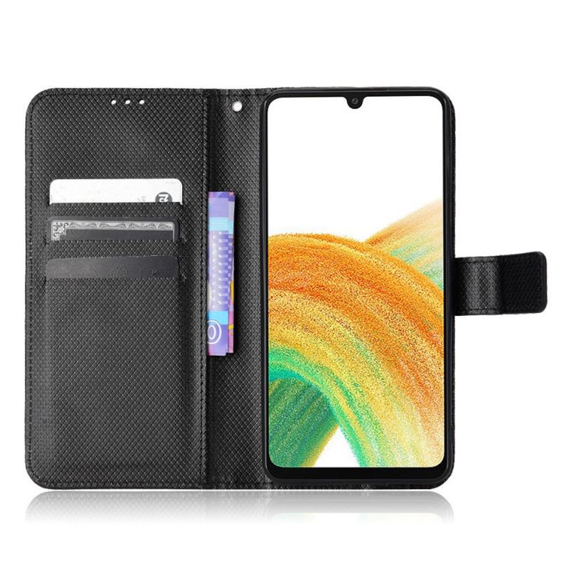 Futrola Samsung Galaxy M23 5G Teksturirani Uzorak S Remenom
