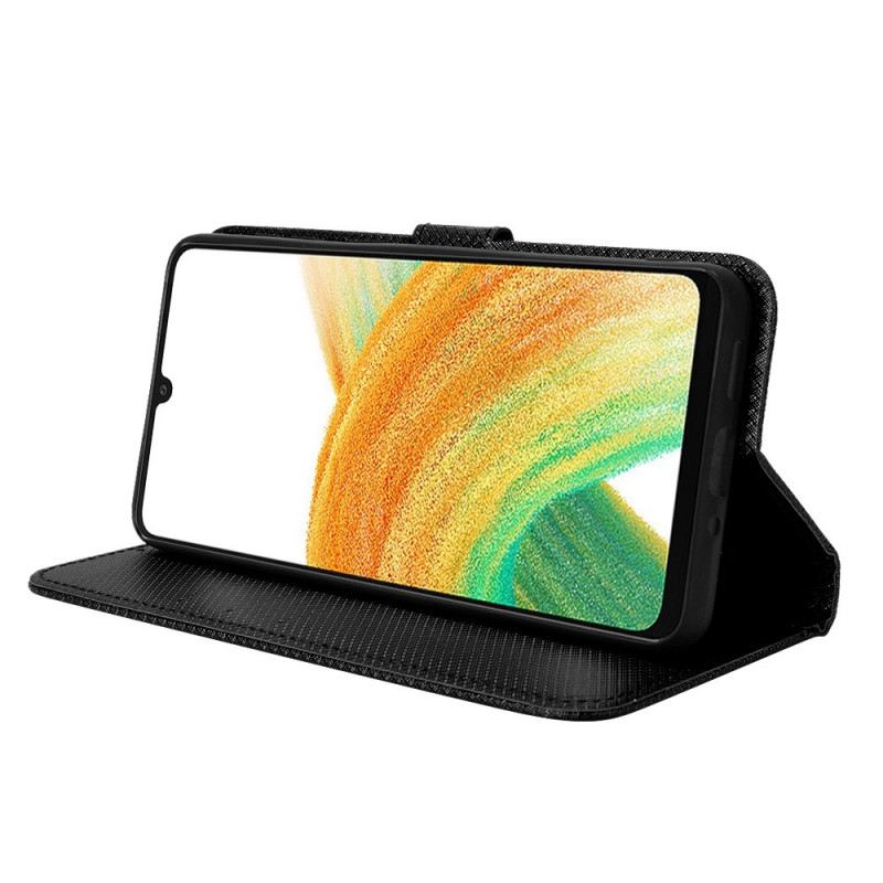 Futrola Samsung Galaxy M23 5G Teksturirani Uzorak S Remenom