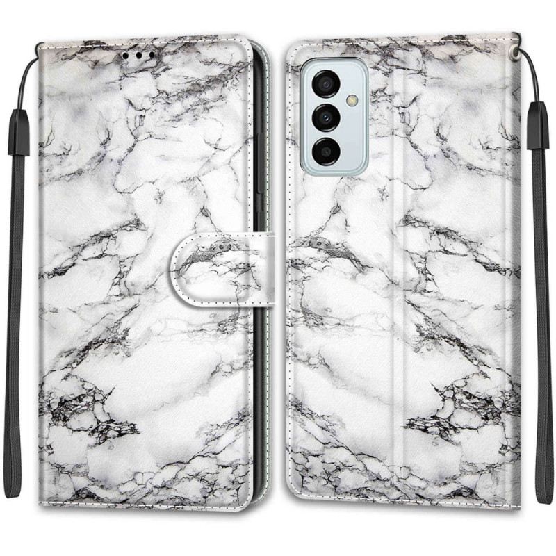 Kožna Futrola Samsung Galaxy M23 5G Mramor I Konopac