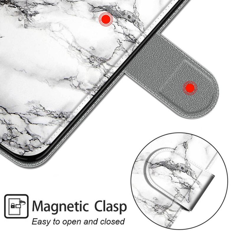 Kožna Futrola Samsung Galaxy M23 5G Mramor I Konopac