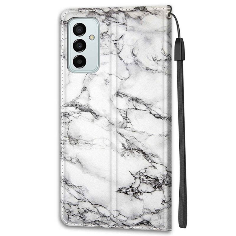 Kožna Futrola Samsung Galaxy M23 5G Mramor I Konopac