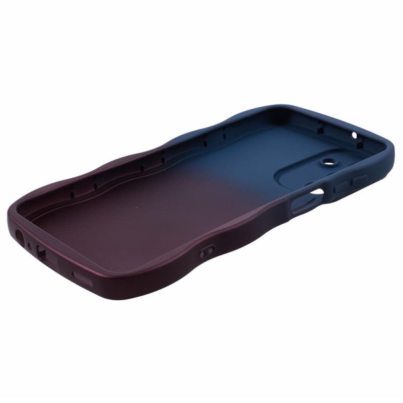 Maskica Samsung Galaxy A15 Dvobojni Valoviti Silikon