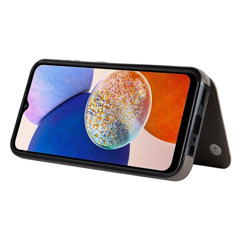 Maskica Za Samsung Galaxy A15 Držač Kartice S Uzorkom Mandale