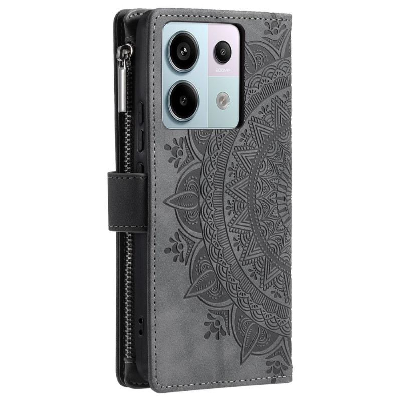 Flip Futrola Poco X6 5g Maskice Za Mobitele Mandala Novčanik S Remenom