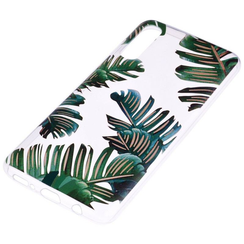 Maskica Samsung Galaxy A70 Bešavno Zeleno Lišće