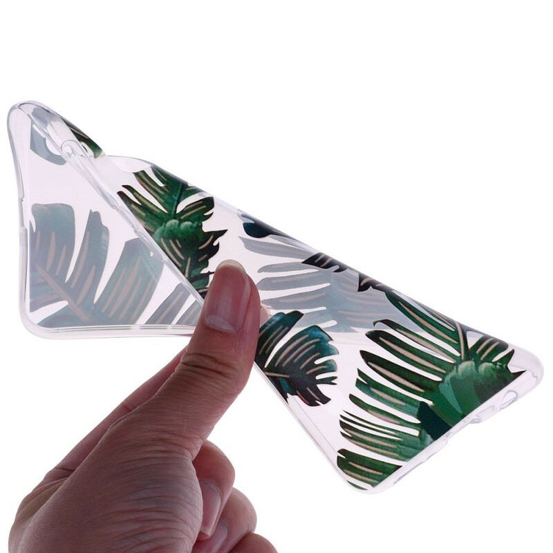 Maskica Samsung Galaxy A70 Bešavno Zeleno Lišće