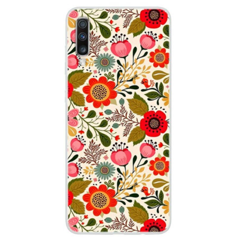Maskica Samsung Galaxy A70 Cvjetna Tapiserija