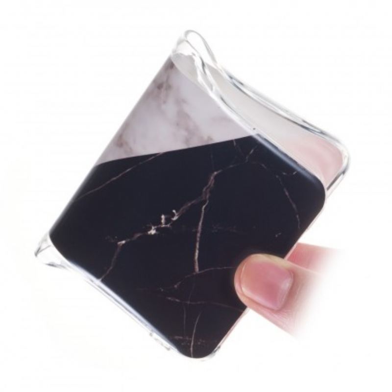 Maskica Samsung Galaxy A70 Geometrijski Efekt Mramora