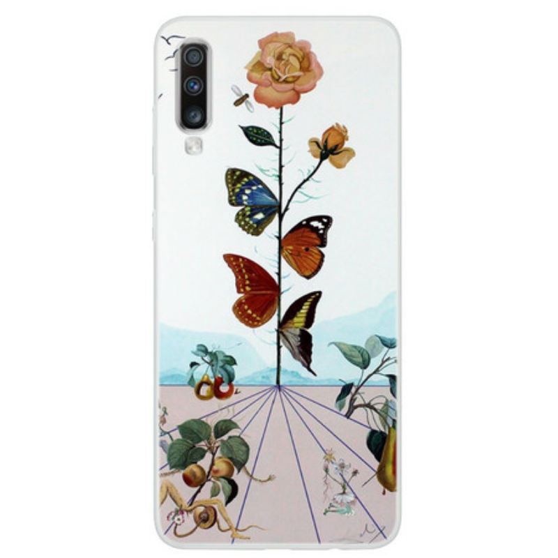 Maskica Samsung Galaxy A70 Priroda Leptiri