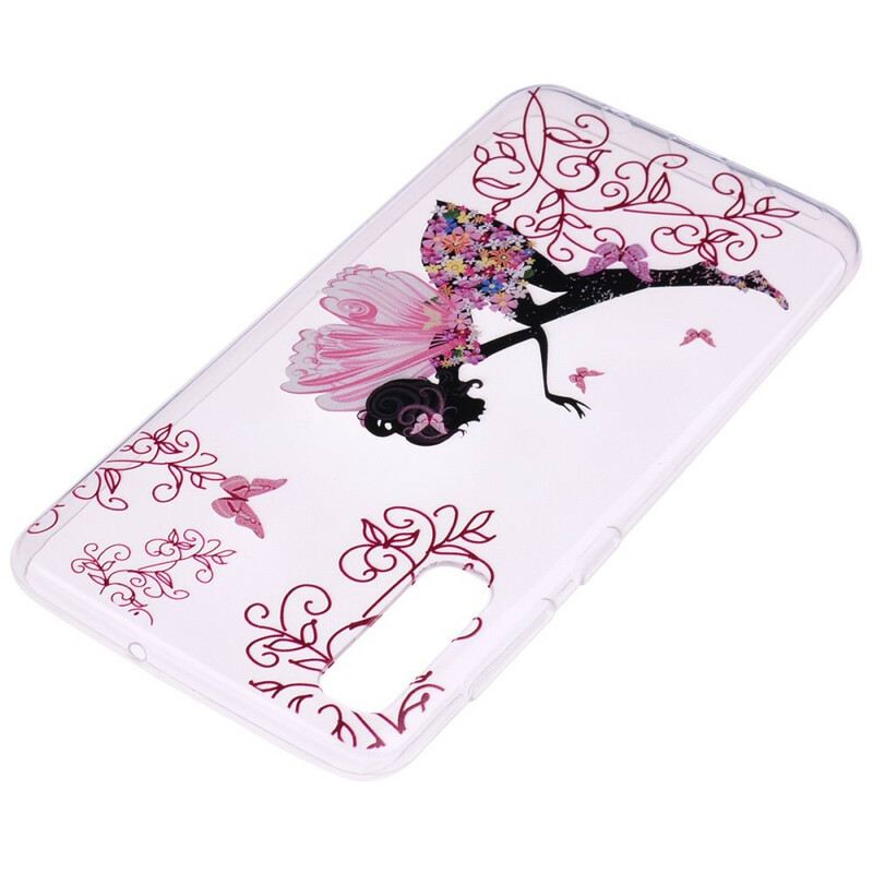 Maskica Samsung Galaxy A70 Prozirna Cvjetna Vila
