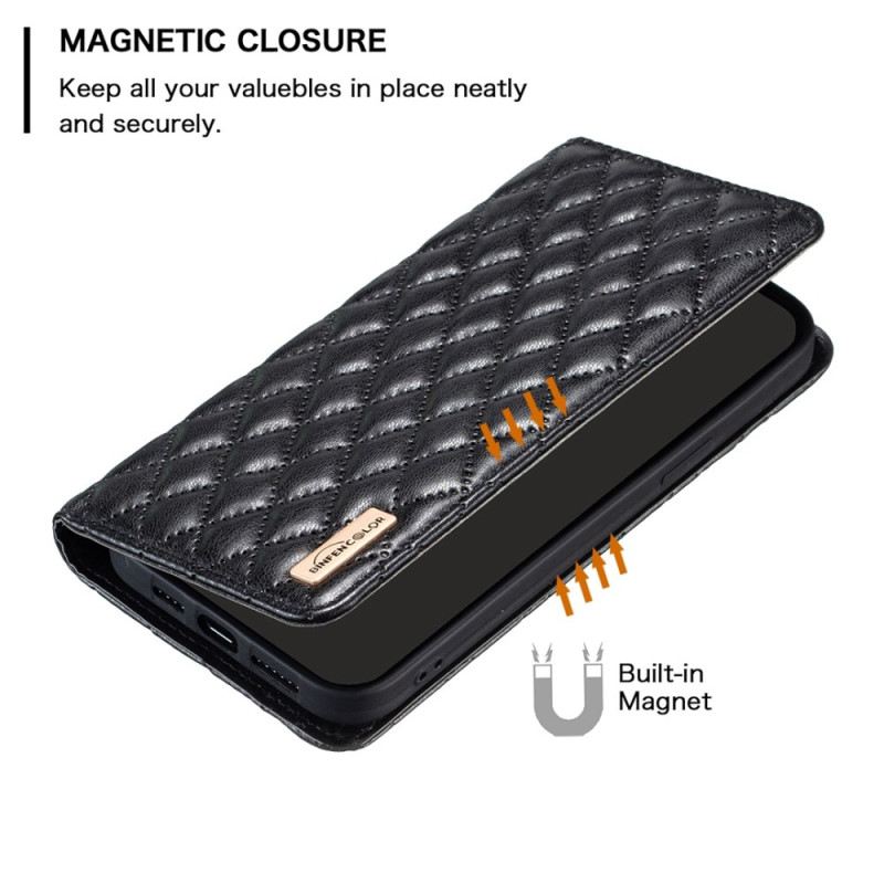 Flip Futrola Xiaomi 12T / 12T Pro Kožna Futrola Prošivena Binfen Boja