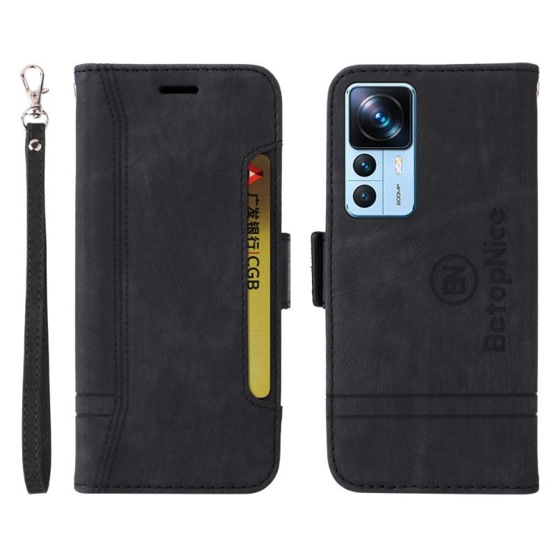 Futrola Xiaomi 12T / 12T Pro Betopnice Prednji Držač Kartice