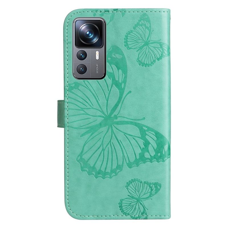 Futrola Xiaomi 12T / 12T Pro Divovski Leptiri Na Remenu