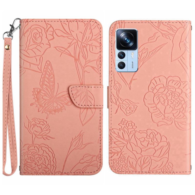 Futrola Xiaomi 12T / 12T Pro Leptiri S Uzicom