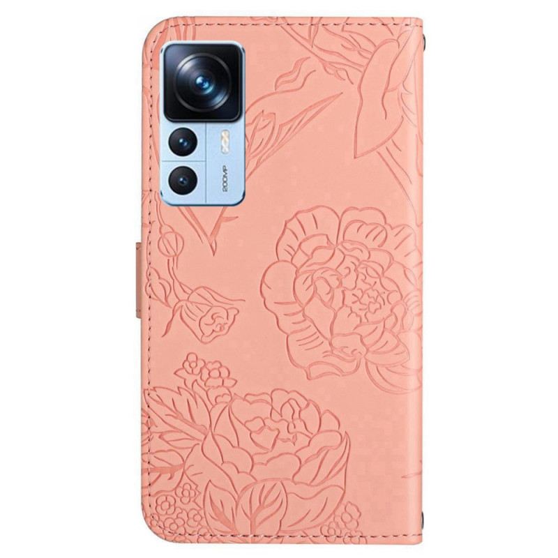 Futrola Xiaomi 12T / 12T Pro Leptiri S Uzicom