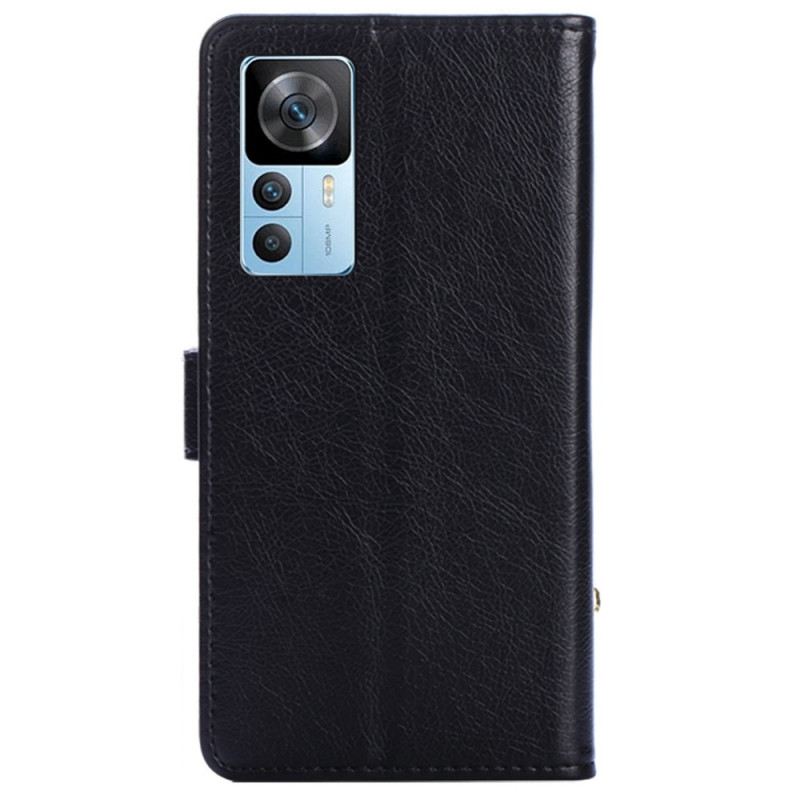 Futrola Xiaomi 12T / 12T Pro Prednja Torbica Za Novčiće I Uzica
