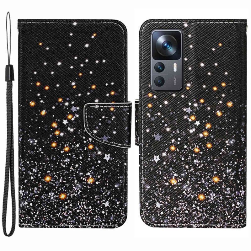 Kožna Futrola Xiaomi 12T / 12T Pro Crni Remenčić