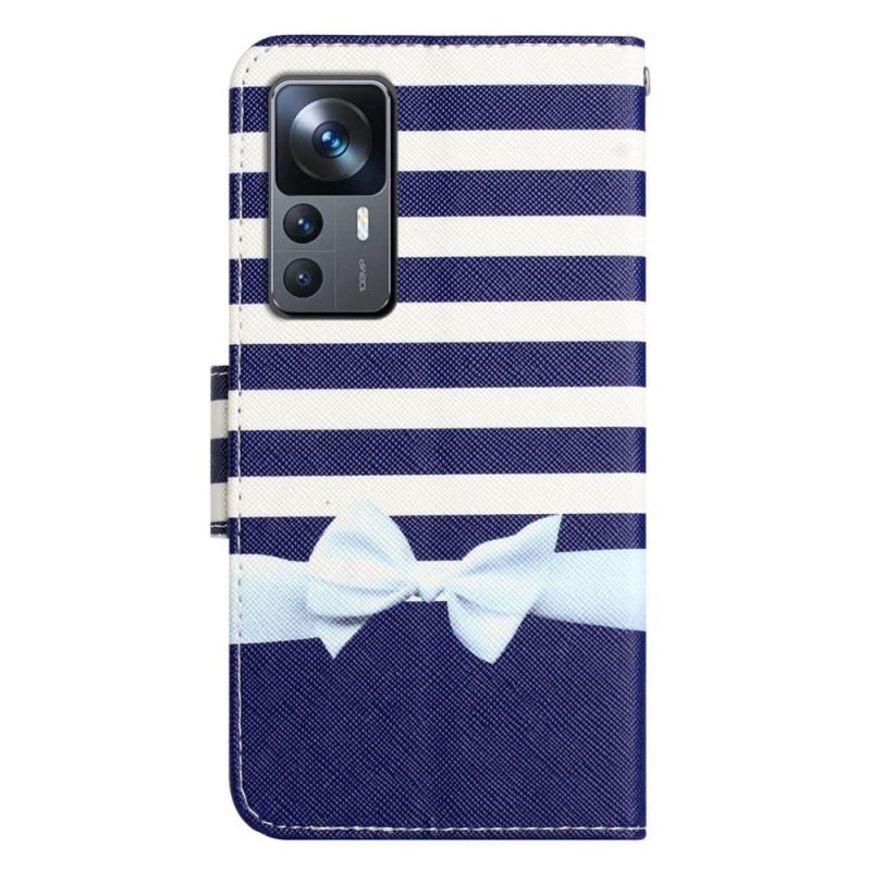 Kožna Futrola Xiaomi 12T / 12T Pro Mornarski Remen