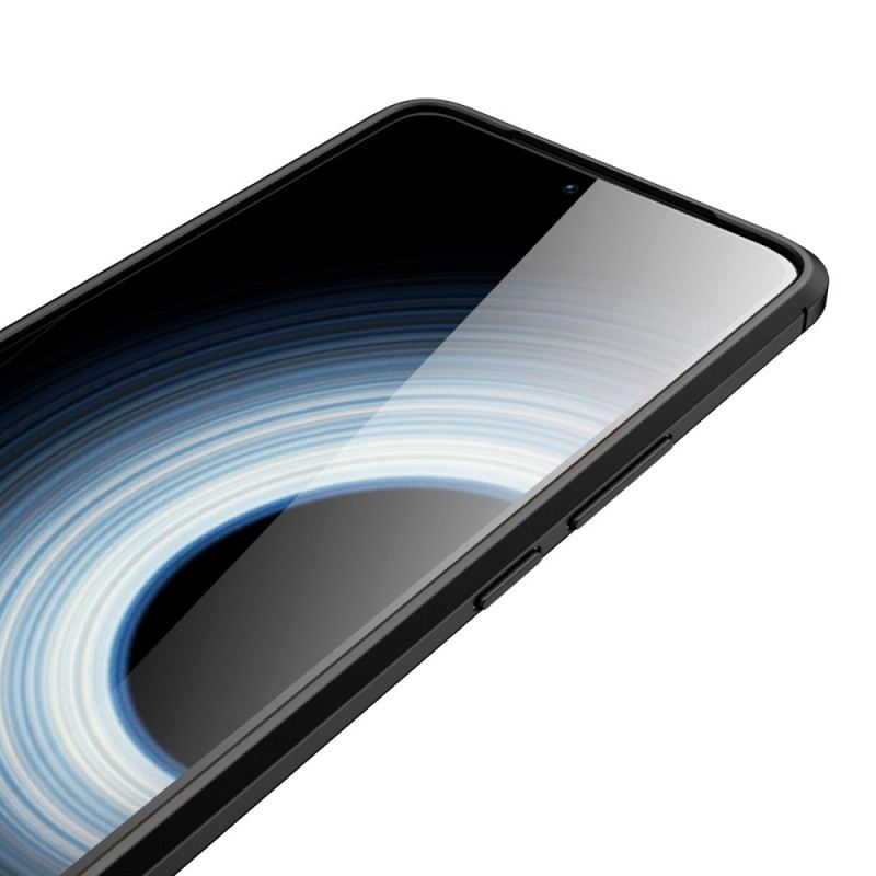 Maskica Xiaomi 12T / 12T Pro Efekt Dvostruke Linije Litchi Kože