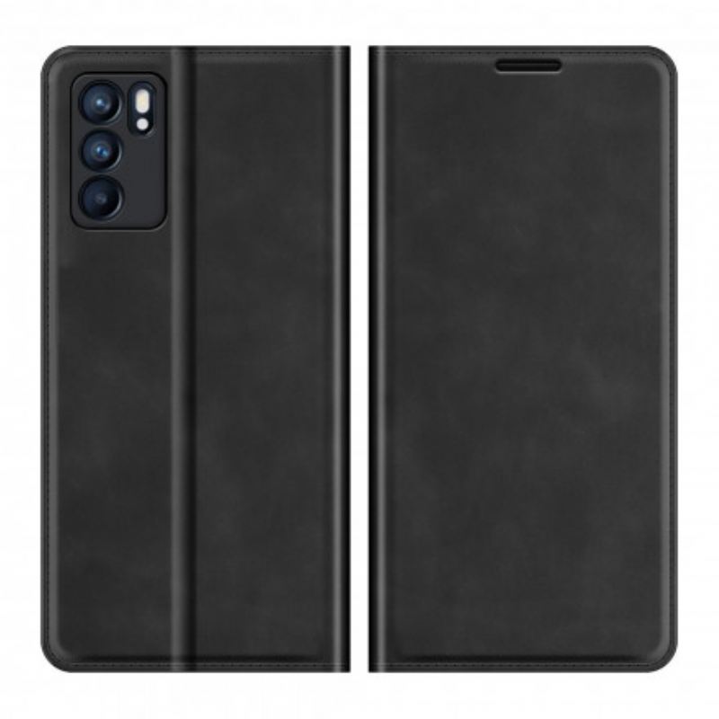 Flip Futrola Oppo Reno 6 5G Kožna Futrola Efekt Meke Kože