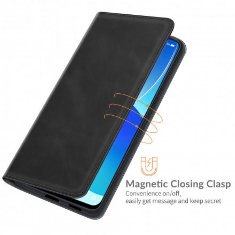 Flip Futrola Oppo Reno 6 5G Kožna Futrola Efekt Meke Kože
