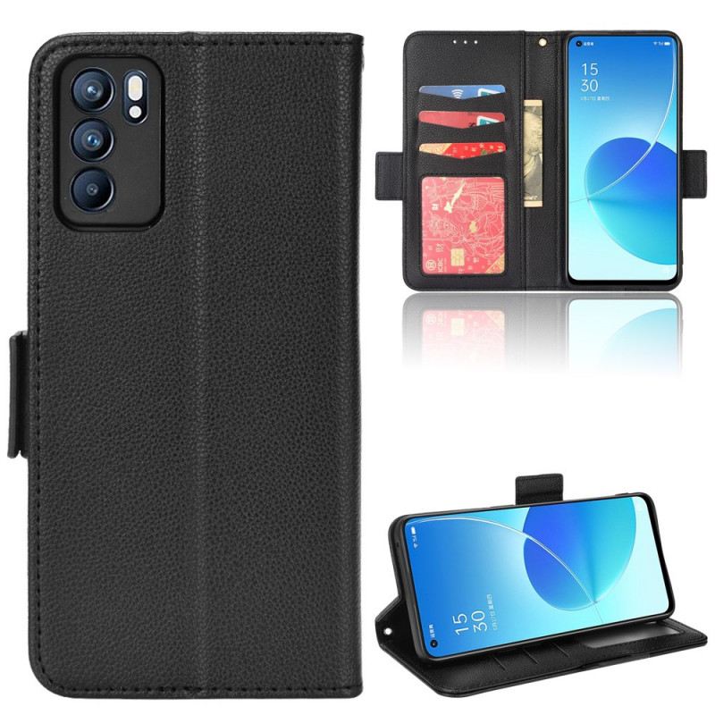 Futrola Oppo Reno 6 5G Flip Futrola Dvostruki Preklop Nove Boje